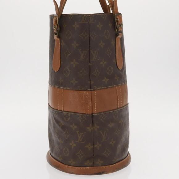 LOUIS VUITTON Monogram Bucket GM Shoulder Bag USA limited T42236 LV Auth bs31934